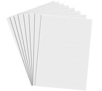 Binnan 8Pcs Plantillas de Bordado Solubles en Agua, A4 de Fieltro de Bordar Soluble en Agua, Papel de Bordado Imprimible para Patrones para Bordar