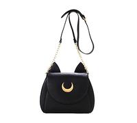 Binnan Bolso de Bandolera Mujer de Cuero de PU,Bolsos de Hombro Pequeños de Mujer, Negro