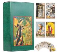 Binnan Cartas Tarot, 78 Piezas Cartas Tarot para Principiantes, Tarot del Mago, Cartas del Tarot para Entusiastas
