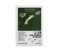 Binnigau Póster de banda The Smiths Ablum The Queen Is Dead, póster decorativo de lienzo para pared e impresión artística moderna para decoración de dormitorio familiar, 40 x 60 cm
