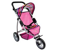 Bino Europe - Cochecito para muñecas de Tres Ruedas Grande (82912)