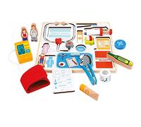 Bino Mundo de los Juguetes 3D Rompecabezas de Madera de colocación, Rompecabezas para los niños, Juguete de Motor para los niños pequeños (Comida de Juguete para el Aprendizaje, 27tlg)