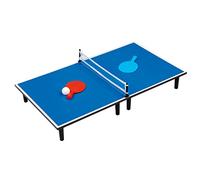 Bino World of Toys Juego de Tenis de Mesa para niños (Juguete Infantil para Interior y Exterior, 16 Piezas, Incl. Pelota y Red, Juguete de Exterior para niños a Partir de 3 años), Multicolor