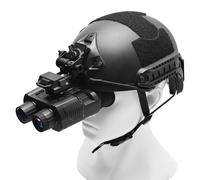 BINOCK NV8000 - Gafas de visión nocturna montadas en la cabeza, pantalla 3D de ojo desnudo, prismáticos de visión nocturna infrarroja con ajuste de brillo de 7 niveles, dispositivo de visión nocturna
