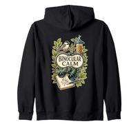 Binocular Calm Aves Cuaderno Binoculares Sudadera con Capucha