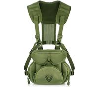 Binocular Harness Chest Pack for Men and Women - Our Bino Harness and case is Great for Hunting, Hiking, and Shooting - Bino Straps Secure Your Binoculars - Holds rangefinders, Phones, Bullets, ect