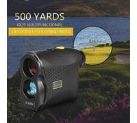 Binoculares 500m / 600m / 900m Golf Telémetro Velocímetro Telémetro Digital Caza Medición Telescopio Monocular