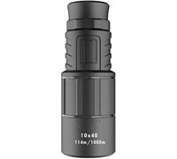 Binoculares Alta Potencia, telescopio monocular 10x40, monocular portátil Compacto con trípode Ocular visión grande 18 mm Monoculares con Lente Prisma BAK4 Adultos Niños Observación Aves al Aire libr