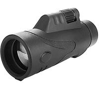 Binoculares Alta Potencia, telescopio monocular 10x42, telescopio monocular portátil con Lente Prisma BAK4 monocular con Adaptador teléfono Inteligente y trípode Adultos niños observación Aves interi
