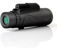 Binoculares Alta Potencia, telescopio monocular, monocular HD Alta Potencia 40X60 observación Aves con Soporte teléfono Inteligente y trípode BAK4 Acampar, portátiles