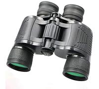 Binoculares compactos de 8 x 40 pulgadas, cuerpo de metal, BAK4, con múltiples revestimientos, gran ocular, prismáticos portátiles para observación de aves