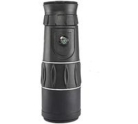 Binoculares compactos, l 26X52 HD monocular Potente telescopio portátil LLL visión Nocturna binoculares monoculares para Acampar Caza a Prueba de Niebla, monocular Naranja, Amazon (monocular Negro)