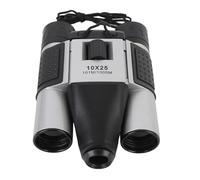 Binoculares con Zoom Digital 10X25 con Cámara de Grabación de Video, Binoculares con Cámara HD, Cámara de 40MP, Videos de 2.5K para Observación de Aves, Aventuras Al Aire Libre