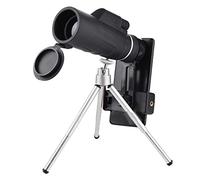 Binoculares de Alta Potencia, telescopio monocular Zoom Lente óptica de Alta definición Monoculares con trípode y Soporte Universal para teléfono móvil Monoculares portátiles Telescopios para niñ