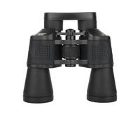 Binoculares De Gran Apertura 10 × 50 Gran Aumento Alta Definición Visión Nocturna con Poca Luz Recubrimiento Rojo Ideal para Y Caminar Óptica Totalmente De Vidrio(Negro)