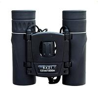 Binoculares de telescopio para Adultos Regalos Binoculares Telescopio 8x21 LLL NO Zoom Infrarrojo HD, para Viajes al Aire Libre A (B)