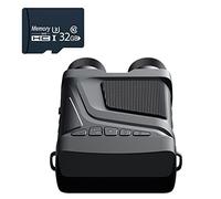 Binoculares de visión Nocturna R12 5X 1080P HD, Nivel 7, telescopio con Zoom Digital infrarrojo, Gafas nocturnas for, Camping, vigilancia, Claro y versátil(with 32G Card)