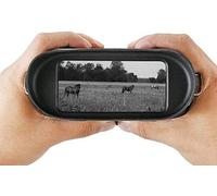 Binoculares Digitales con visión Nocturna por Infrarrojos de Pantalla Ancha, resolución HD de 640 x 480 p, grabadora de Video por Infrarrojos Que Permite Grabar en la Oscuridad.