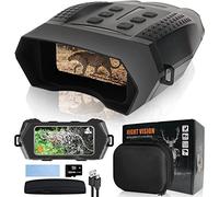 Binoculares Dispositivo de visión Nocturna 5W 850nm Infrarrojo 1080P 6X Zoom Digital Camping Telescopio Gafas nocturnas Full Dark 600m, Claro y versátil