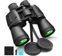 Binoculares militares de alta potencia 20X50 para adultos y niños, compactos, impermeables, HD, con visión nocturna en condiciones de poca luz.