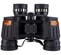 Binoculares monoculares SilteD DM-4 10X50 Binocular de Ajuste Fino, Alta definición, Alta Potencia, visión Nocturna con Poca luz Telescopio Bak4 Pesca Impermeable Senderismo Observación de Aves Color
