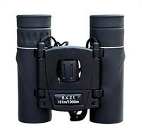 Binoculares para Adultos Regalos de Caza Binoculares Telescopio 8x21 LLL SIN Zoom Infrarrojo HD, para Viajes al Aire Libre A (B)