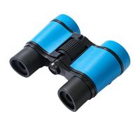 Binoculares para niños 4X 30 mm Vista Clara Binoculares para niños pequeños Mini telescopio con Cuerda para observar Acampar al Aire Libre Niño pequeño