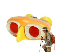 binoculares para niños,prismáticos compactos para niños - Prismáticos compactos para niños al Aire Libre,Binoculares con Forma de búho, binoculares de Alta resolución 5 × 25, Incluye brújula y cordón