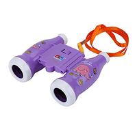 Binoculares para niños, telescopio Compacto a Prueba de Golpes Binoculares de Aprendizaje Educativo de Alta resolución para niños y niñas(púrpura) Binocular Telescopio, Binocular Telescopio, Ocular