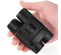 Binoculares pequeños compactos y livianos para conciertos Teatro Ópera Mini binoculares Plegables de Bolsillo con Lentes Completamente recubiertas para Viajes Senderismo Observación de Aves para