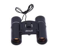 Binoculares portátiles potentes con zoom HD de 500 x 25, telescopio de largo alcance, prismáticos plegables con poca luz para campamento de caza