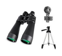 Binoculares Potentes De Largo Alcance, Telescopio con Zoom HD BAK4, Monocular Profesional Gran Aumento For Caza Y Turismo(Whole Set)