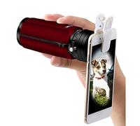 Binoculares SilteD Binoculares de Alta Potencia/Concierto de visión Nocturna/Telescopio Novedoso portátil/Rojo