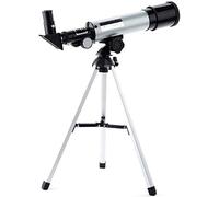 Binoculares, telescopio astronómico, telescopio monocular Refractor de 800 mm de Longitud Focal y 60 mm de Apertura, Lente de 150X con trípode para Principiantes Que observan Las Estrellas del Cielo