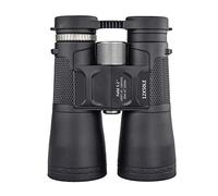 Binoculares, telescopio Gran Angular de visión Nocturna con Poca luz, Alta definición y Alta Potencia de 12 × 50, telescopio portátil con Zoom, Resistente al Agua y con Niebla, para Senderismo,