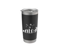 Binoculares telescopio planetas ciencia Evolución astronomía Vaso térmico de acero inoxidable de doble pared