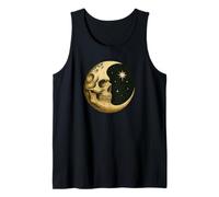 Binoculares telescopio Teacher Skeleton Luna-astronomía Camiseta sin Mangas
