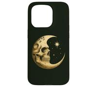 Binoculares telescopio Teacher Skeleton Luna-astronomía Carcasa para iPhone 15 Pro