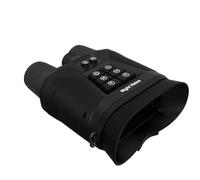 Binoculares Visión Nocturna 4k, Batería Recargable 5000mAh, cámara HD f/1.4, Zoom Digital 8X Gafas de visión Nocturna Pantalla de 3 Pulgadas para Caza, Camping, observación Tarjeta TF de 64 GB