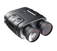 Binoculares Visión Nocturna, Binoculares Digitales de visión Nocturna R18, Dispositivo 1080P HD 850nm, Infrarrojos, Zoom 5X, Gafas de visión Nocturna for, for Exteriores, Completamente Oscuro, 300m,