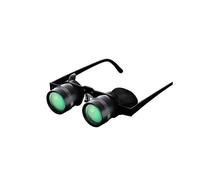 Binoculars Glasses for Fishing Hd 10x Zoom Glasses Low Light Level Night Vision Ultralight Telescope