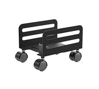 BinOxy Soporte CPU Soporte de PC, Torre de PC y Carro de Soporte CPU, Soporte de PC Ajustable y móvil con Ruedas, Ancho Ajustable de 5 a 8 Pulgadas Soporte Torre PC