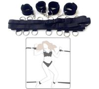 binxliuxo 1 Kit/Juego de Cama con Correas de Nailon, B-D-S-M Accesorio Especial para él o Ella