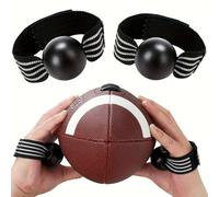 binxliuxo 1 Pair Volleyball Training Belts Volleyball Buckle Wrist Strap Football Catching Trainer Band Beginner Practice Fingertip-Black and White