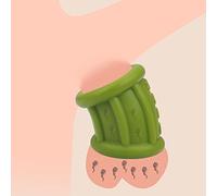 binxliuxo 1 Pieza de Anillo de Pollo elástico Verde de Silicona Suave para Extender el Tiempo