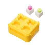 binxliuxo 1 SET Rice Ball Mold Cartoon Bear Sushi Maker Mould Reusable Sushi Mold for all people Meal Lunch Bento