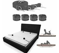 binxliuxo Cama cómoda y romántica con Ajustable B-D-S-M Bóndāgè Accessori utilizadas para Atar Cuerdas bajo el colchón