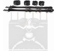 binxliuxo WENRONG 1 Set B-D-S-M Accesorios de Yoga de Nylon Son adecuados para el Entrenamiento de Yoga - Dispositivo de fijación de la sábana de la Cama