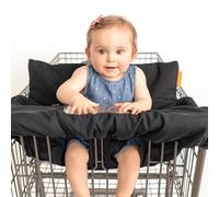 BINXY Baby - Funda para carrito y silla alta (2 en 1), ajuste universal, incluye bolsa de almacenamiento, Negro