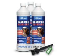 Bio-Chem - Gel limpiador de hornos 3L + cepillo - Productos para el hogar - Producto profesional para la limpieza de incrustaciones